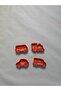 4-Piece Vehicle Cookie Mold Set Dough Shaper.- Car, Train, Bus, Ambulance - 6