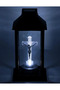 Black solar lantern with LED cross - 2
