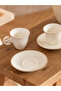 I Star Embroidered 2-Person Porcelain Coffee Cup Set 90 ml from Freezen Store - 2