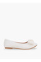 Girls Bow Embellished Ballerina Shoes - 3
