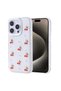 Case for iPhone 15 Pro Case Airbag Design Silvery Transparent Pole Cover - 6