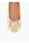 Girls Bow Embellished Ballerina Shoes - 4