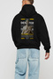 Demeter 1 Mythology Back Printed Black Hoodie Oversize Hooded Sweatshirt Men Women - 3