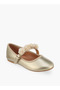 Girls Floral Embellished Hook & Loop Ballerina Shoes - 2