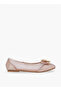 Girls Bow Embellished Ballerina Shoes - 3