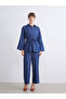 Esvab • Modern & Distinctive Women's Jean Shirt with Tie Waist - 3