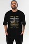 Ares 2 Mythology Front Printed Black Oversize T-Shirt Men Women Cotton Crew Neck Tshirt