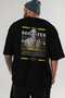 Socrates Mythology Back Printed Black Oversize T-Shirt Men Women Cotton Crew Neck T-Shirt - 6