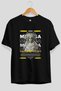 Medusa 2 Mythology Front Printed Black Oversized T-Shirt Men Women Cotton Crew Neck Tshirt - 2