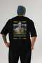 Socrates Mythology Back Printed Black Oversize T-Shirt Men Women Cotton Crew Neck T-Shirt - 2