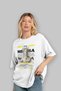 Medusa 3 Mythology Front Printed White Oversize T-Shirt Men Women Cotton Crew Neck T-Shirt - 4