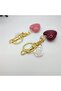 Luxurious Metallic Design Clip-On Bag Accessory, Charm, and Keychain - 4