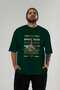 Spartacus 2 Mythology Front Printed Green Oversize T-Shirt Men Women Cotton Crew Neck T-Shirt - 5