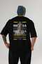 Medusa 3 Mythology Back Printed Black Oversize T-Shirt Men Women Cotton Crew Neck Tshirt - 2