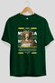 Medusa 1 Mythology Front Printed Green Oversize T-Shirt Men Women Cotton Crew Neck Tshirt - 2
