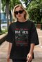 Hades 1 Mythology Front Printed Black Oversize T-Shirt Men Women Cotton Crew Neck Tshirt - 5