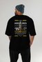 Ares 2 Mythology Back Printed Black Oversize T-Shirt Men Women Cotton Crew Neck T-Shirt - 5
