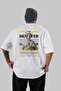 Demeter 2 Mythology Back Printed White Oversize T-Shirt Men Women Cotton Crew Neck Tshirt - 2