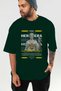 Hera 2 Mythology Front Printed Green Oversize T-Shirt Men Women Cotton Crew Neck T-Shirt - 6