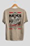 Hades 2 Mythology Back Printed Beige Oversize T-Shirt Men Women Cotton Crew Neck Tshirt