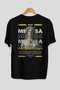 Medusa 3 Mythology Back Printed Black Oversize T-Shirt Men Women Cotton Crew Neck Tshirt