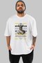 Spartacus 1 Mythology Front Printed White Oversize T-Shirt Men Women Cotton Crew Neck Tshirt