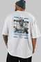Poseidon 3 Mythology Back Printed White Oversize T-Shirt Men Women Cotton Crew Neck T-Shirt - 5