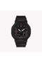 Men's Black Resin Watch, Red Luminous | T5k612