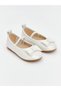 M&B Collection Ekru Bow Detail Baby Girl Ballet Flats