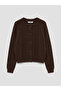 Nevavm Oval Collar Girls' Knitwear Cardigan with a Difference - 3