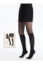Two Mt Shop Quality Lcw Dream Black Plain Women's Pantyhose