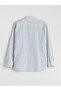 Regular Fit Long Sleeve Striped Men's Shirt - 2
