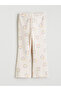 Printed Girls' Spanish Flare Leggings for Style Seekers from Uzg Store