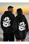 سترة بقلنسوة منقوشة على شكل تنين من Dear Lover – قصة فضفاضة 3 Thread Unisex Hoodie