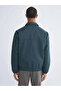 Petrol Comfortable Fit Shirt Collar Men's Leather-Look Coat - 7