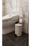 Modern Metal Toilet Paper Holder with Shelf |   Minimal & Durable Bathroom Accessory - 2