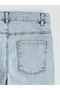 Blue Flared Girls' Jean Pants - 3