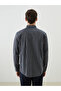 Nevavm Regular Fit Long Sleeve Plaid Gabardine Men's Shirt with Difference - 4