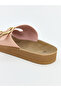 Women's Buckle Detailed Slippers - 4