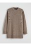 Lcw Modest Gray Crew Neck Women's Knitwear Tunic - 5