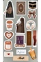 Coffee & Spirituality Themed Sticker Collage Design – Minimal and Aesthetic (22X30 cm) - 3