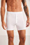 Men'S, Modal, Waist-Banded, Narrow Leg, Long Boxer Shorts (with Socks as a Gift) - 2
