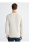 Lcwaikiki Classicbeige Crew Neck Men's Sweatshirt - 4