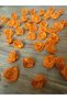 50 Pieces of Satin Orange Roses - Decoration Material for Maternity Weddings, Engagements, Birthdays, and Organizations