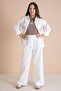 Ecru Embroidered Shirt and Badili Girl's 3-Piece Trouser Set 23562 - 4