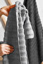 Bubble 4-Piece Bath Towel Set 100% Cotton, Premium Hammam Set (2 Pieces 70X140 - 2 Pieces 50X90) - 5