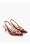 أحذية نسائية بكعب قطة Slingback