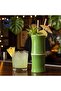 320ml Ceramic Bamboo Mug - Green Tropical Handcrafted Juice & Mocktail Tumbler - 3