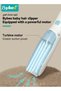 Baby Hair Clippers, Electric Shaved Hair Clipper, Auto Suck Snipped Hair Trimmer, Silent Baby Hair Groomer, Haircut Kit for Kids with 3 Ceramic Blade Guide Combs, Low Vibration, IPX7 Waterproof - 3