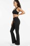 Women's Black High Waist Slimming Spanish Leggings - Stretchy and Non-See-Through - 3